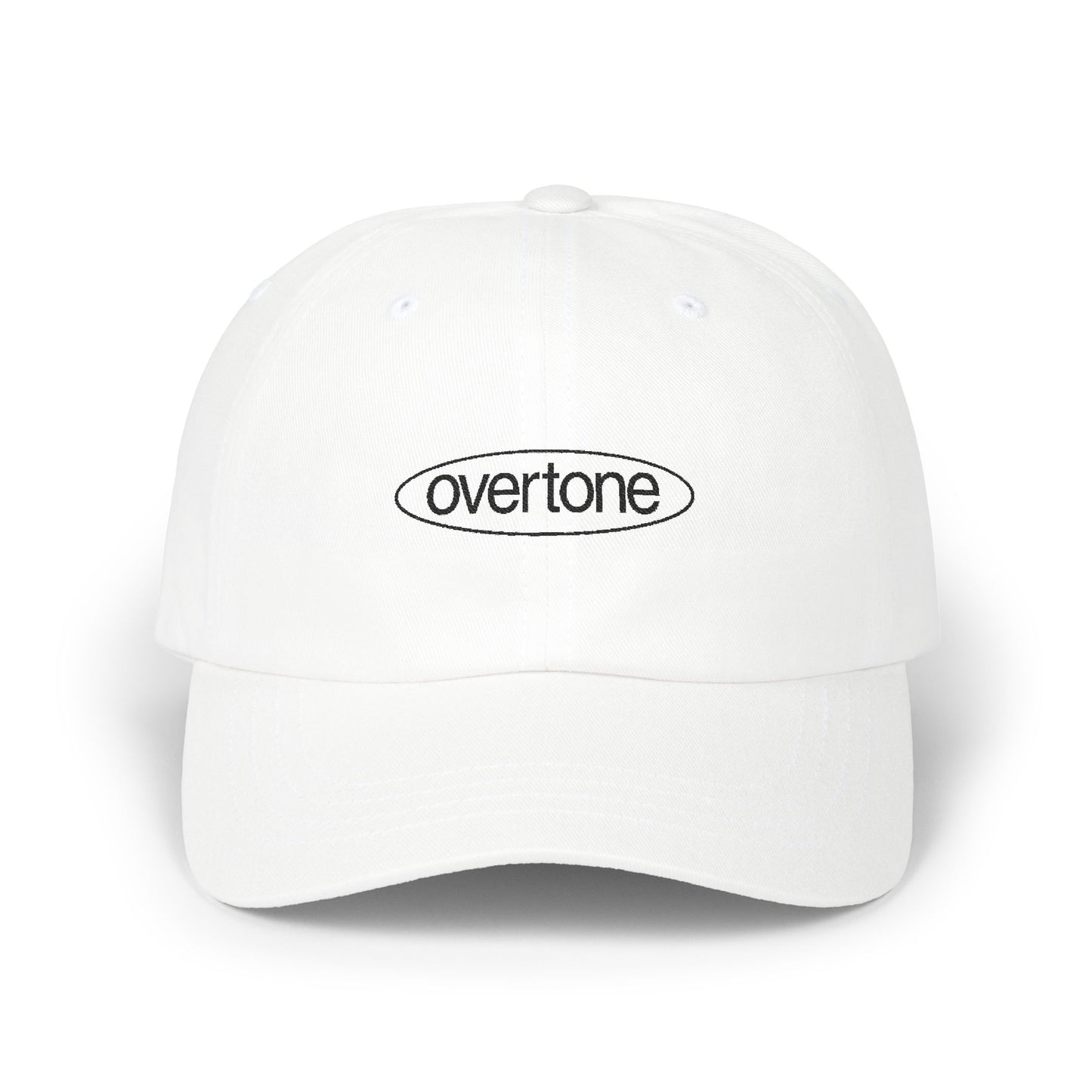 Overtone Dad Cap White