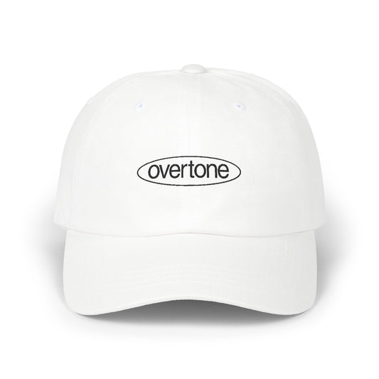 Overtone Dad Cap White
