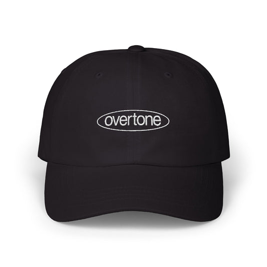 Overtone Dad Cap Black
